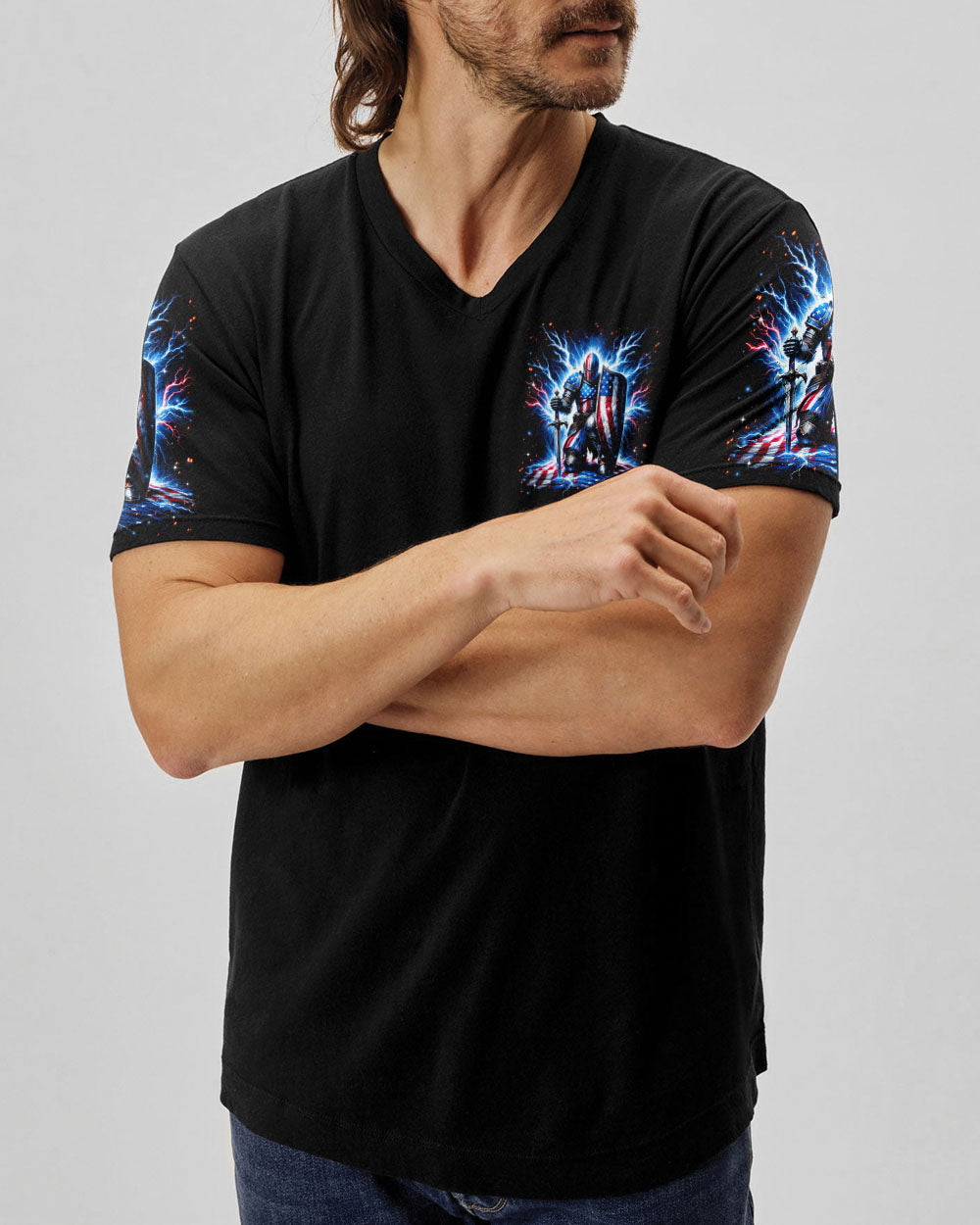 I Bow To None Other Warrior Men's All Over Print Shirt - Tltr0503243