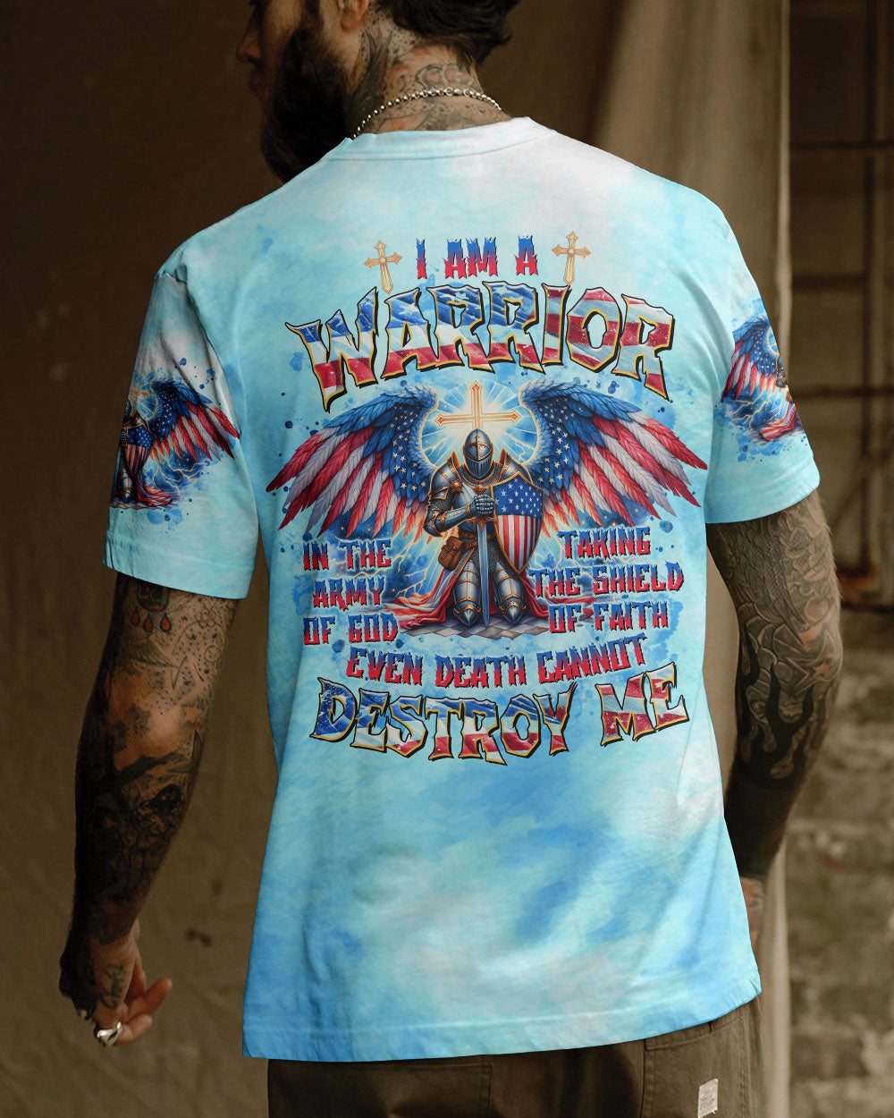I Am A Warrior In The Army Of God Men's All Over Print Shirt - Tltr0603244