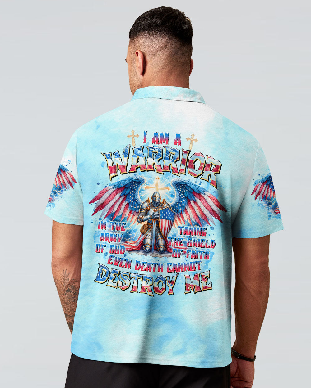 I Am A Warrior In The Army Of God Men's All Over Print Shirt - Tltr0603244