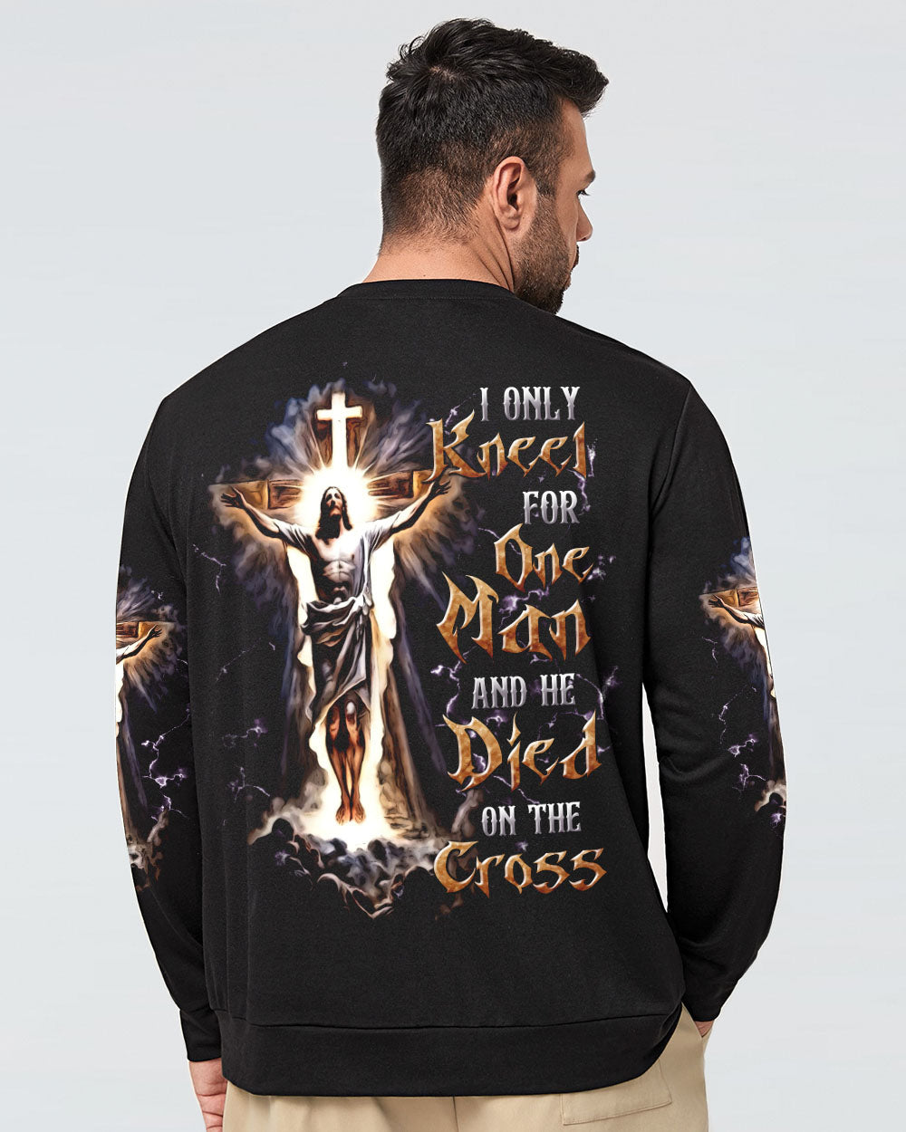 I Only Kneel For One Man Men's All Over Print Shirt - Tltr0909242