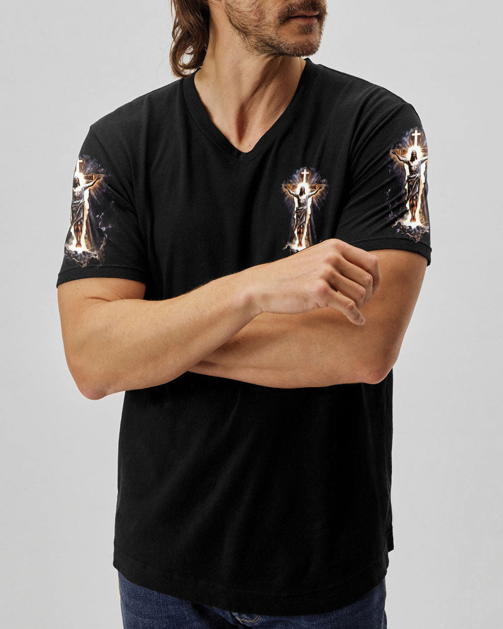 I Only Kneel For One Man Men's All Over Print Shirt - Tltr0909242