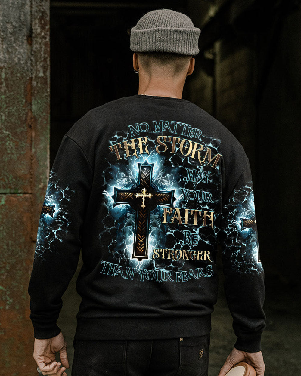 No Matter The Storm Men's All Over Print Shirt - Tltr1008243