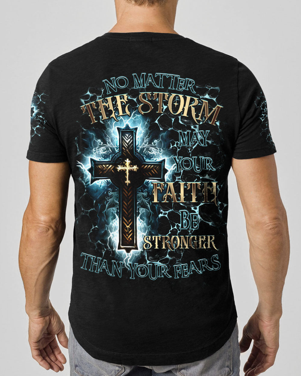 No Matter The Storm Men's All Over Print Shirt - Tltr1008243