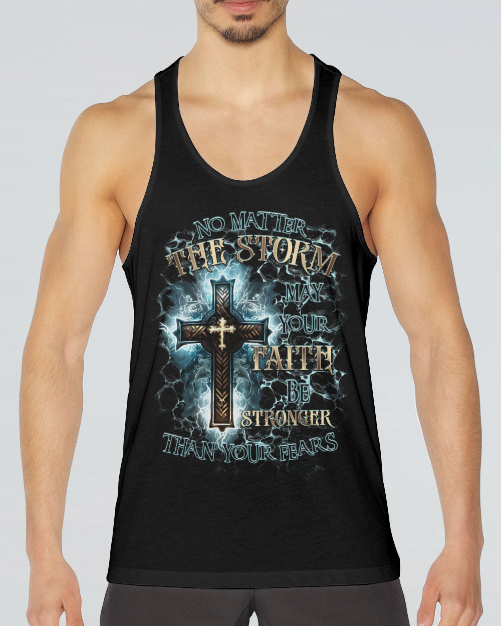 No Matter The Storm Men's All Over Print Shirt - Tltr1008243