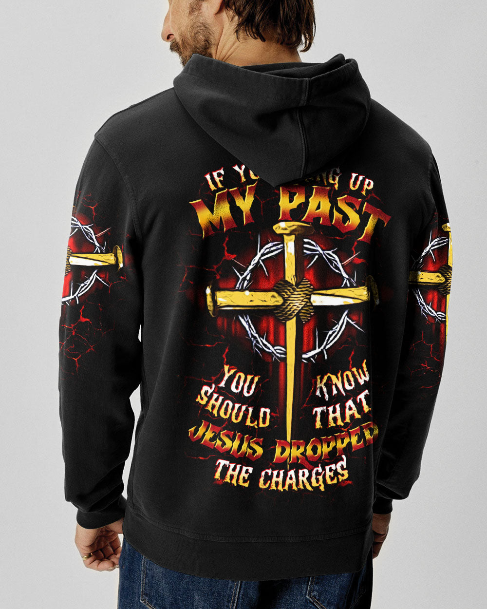 Jesus Dropped The Charges Men's All Over Print Shirt - Tltr1210243