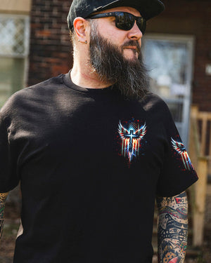 I Can Do All Things Cross Wings Men's All Over Print Shirt - Tltr1701244