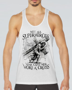 Not All Superheroes Wear Capes Mine Wore A Cross Men's All Over Print Shirt - Tltr1809243