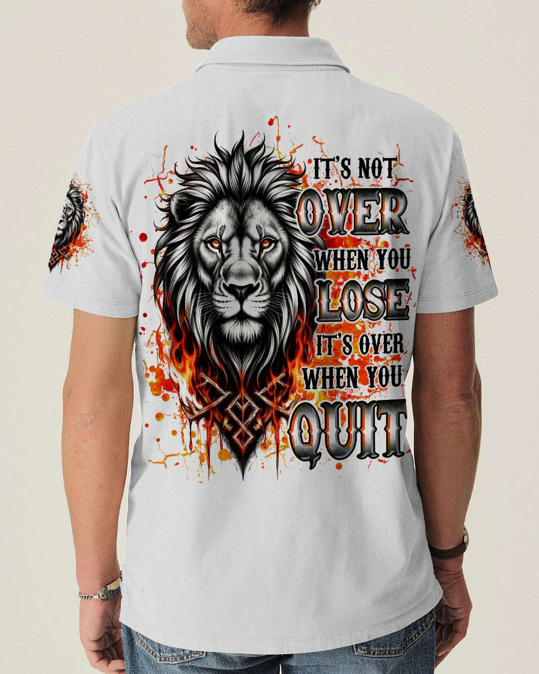 It's Not Over When You Lose Lion Men's All Over Print Shirt - Tltr1809252
