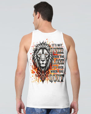 It's Not Over When You Lose Lion Men's All Over Print Shirt - Tltr1809252