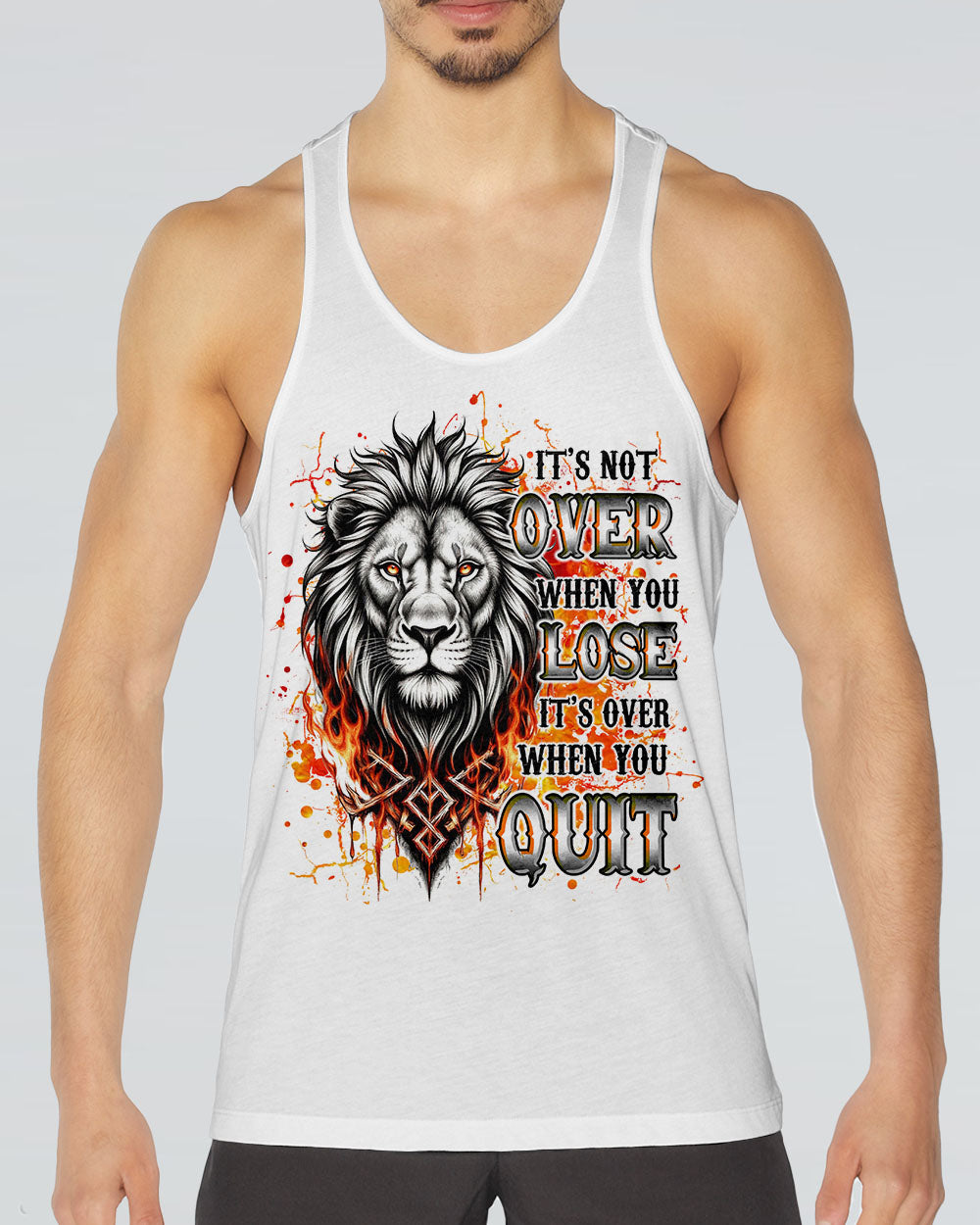 It's Not Over When You Lose Lion Men's All Over Print Shirt - Tltr1809252