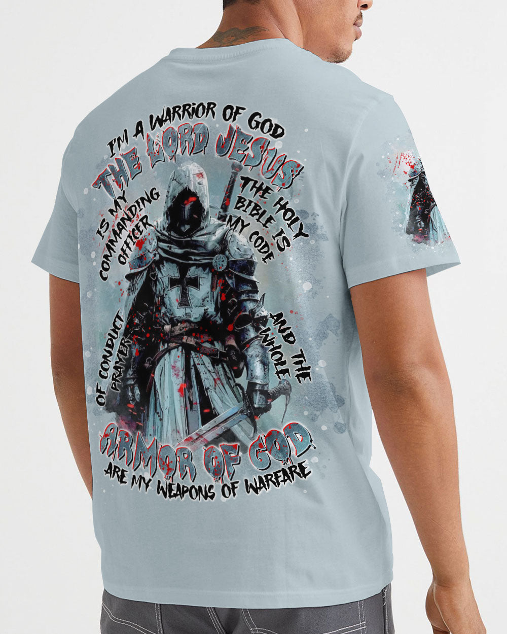 I'm A Warrior Of God Men's All Over Print Shirt - Tltr1902254