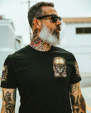 Jesus Dropped The Charges Lion Men's All Over Print Shirt  - Tltr2002253