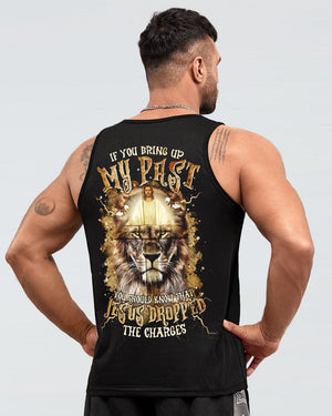 Jesus Dropped The Charges Lion Men's All Over Print Shirt  - Tltr2002253