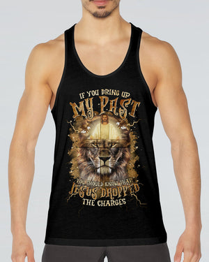 Jesus Dropped The Charges Lion Men's All Over Print Shirt  - Tltr2002253
