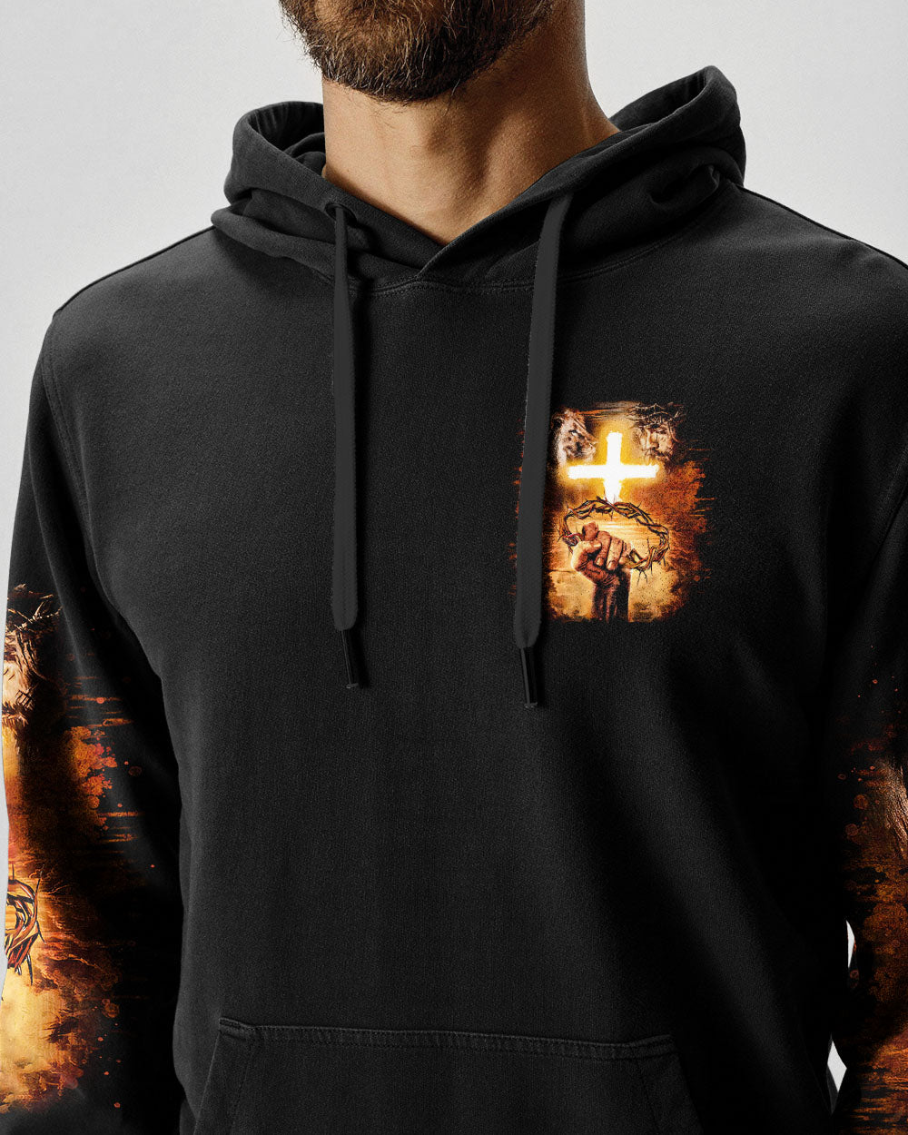Faith Over Fear Men's All Over Print Shirt   - Tltr2102253