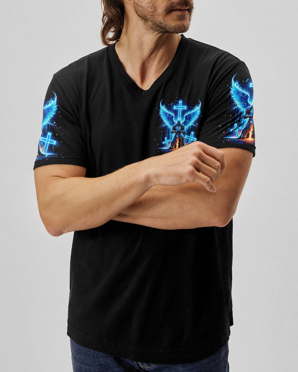 I Only Kneel For One Man Men's All Over Print Shirt - Tltr2106242