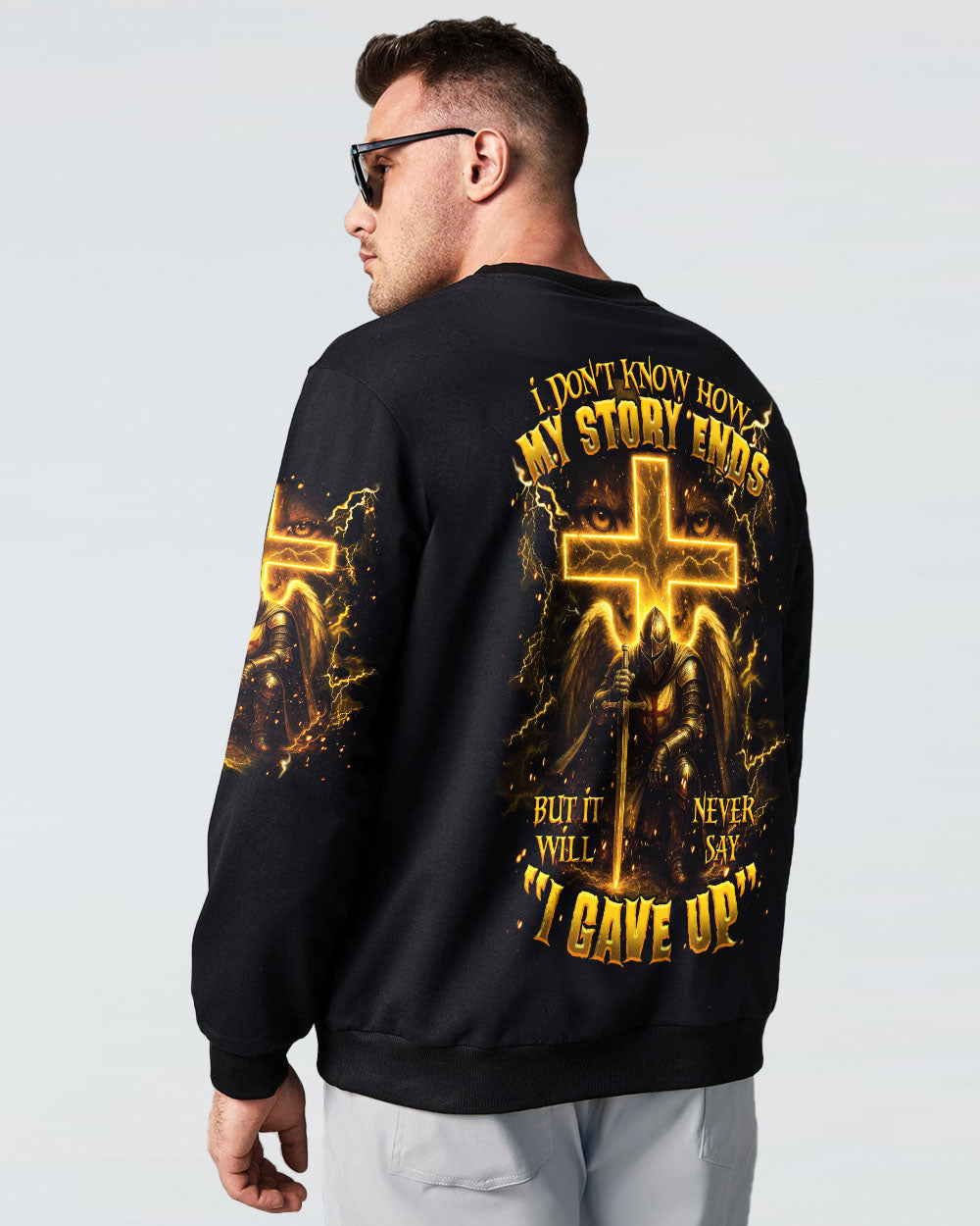 I Don't Know How My Story Ends Warrior Men's All Over Print Shirt   - Tltr2404251