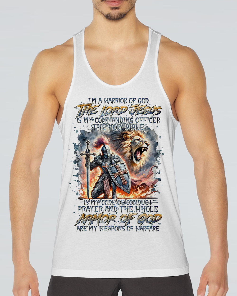 I'm A Warrior Of God Men's All Over Print Shirt - Tltr2409244
