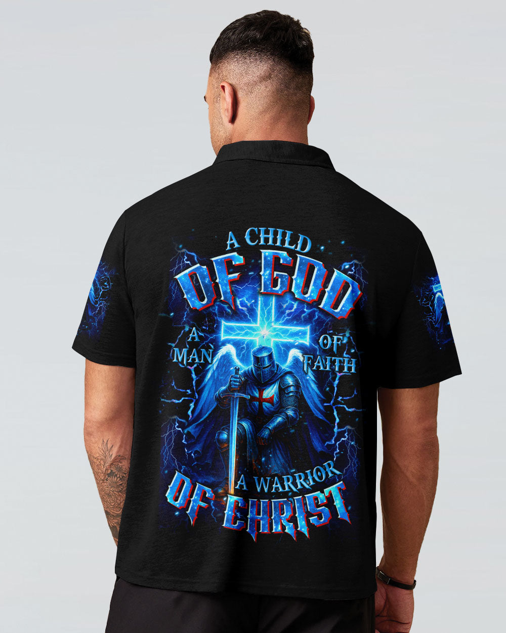 A Warrior Of Christ Warrior  Men's All Over Print Shirt - Tltr2605252