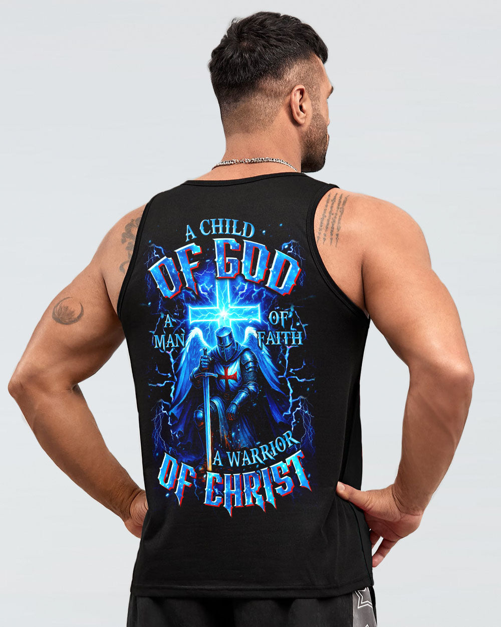 A Warrior Of Christ Warrior  Men's All Over Print Shirt - Tltr2605252