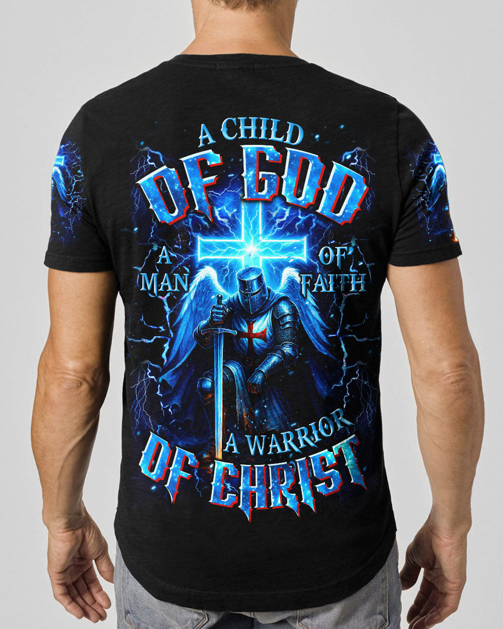 A Warrior Of Christ Warrior  Men's All Over Print Shirt - Tltr2605252
