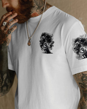 Jesus Dropped The Charges Lion Men's All Over Print Shirt -  Tltr2811243