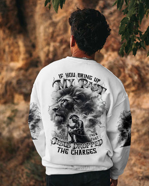 Jesus Dropped The Charges Lion Men's All Over Print Shirt -  Tltr2811243