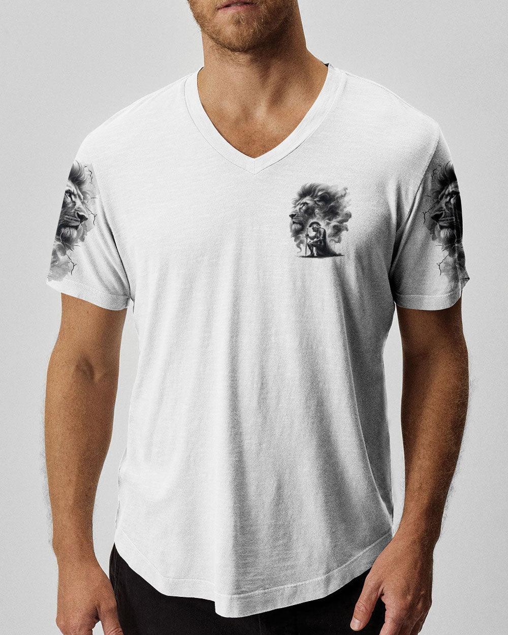 Jesus Dropped The Charges Lion Men's All Over Print Shirt -  Tltr2811243