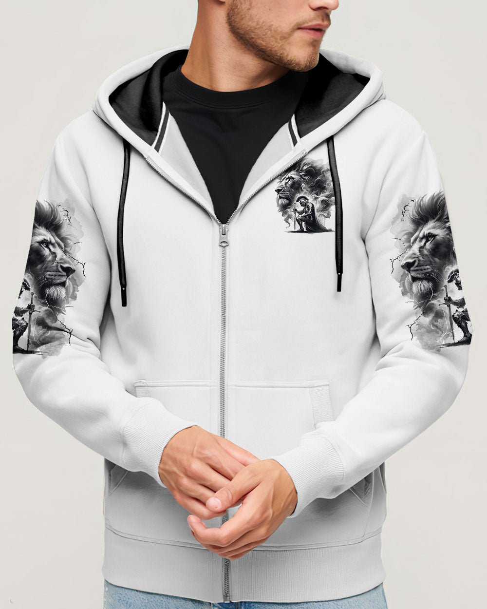 Jesus Dropped The Charges Lion Men's All Over Print Shirt -  Tltr2811243