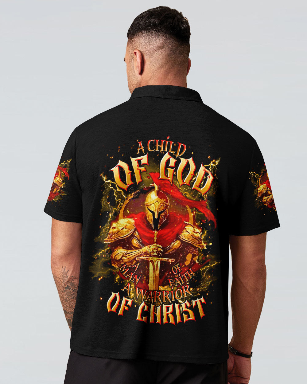 A Warrior Of Christ Men's All Over Print Shirt   - Tltr2904253