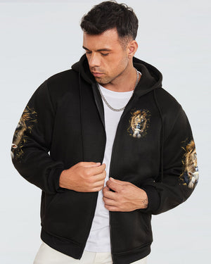Let Your Faith Be Bigger Than Your Fear Lion Men's All Over Print Shirt - Tltr2908253