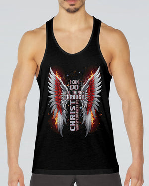 I Can Do All Things Cross Wings Men's All Over Print Shirt - Tltw0402255