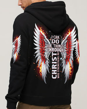 I Can Do All Things Cross Wings Men's All Over Print Shirt - Tltw0402255