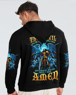 The Devil Saw Me With My Head Down Warrior Men's All Over Print Shirt - Tltw0405245