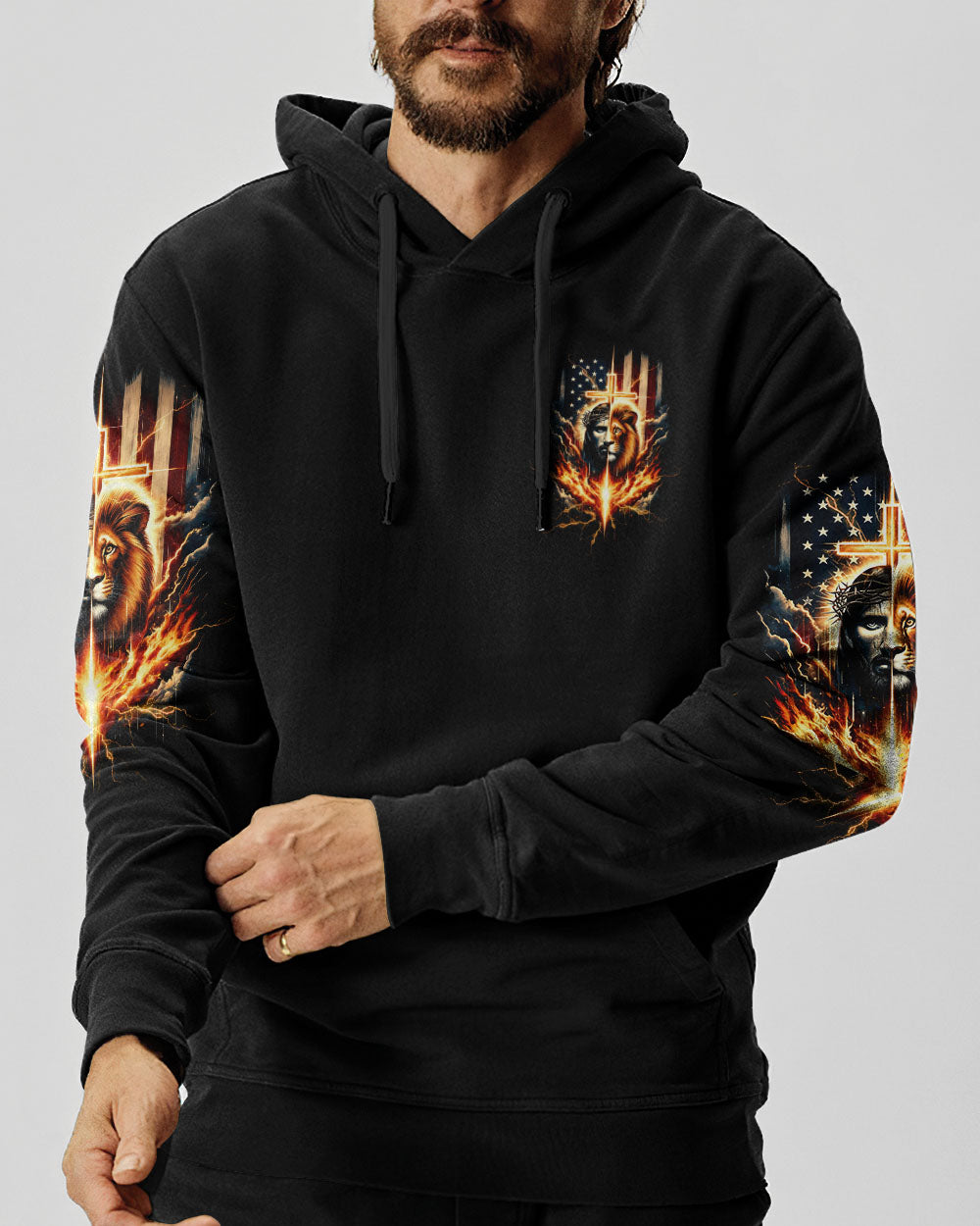 Jesus Dropped The Charges Lion Men's All Over Print Shirt - Tltw0508243