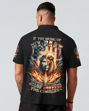 Jesus Dropped The Charges Lion Men's All Over Print Shirt - Tltw0508243