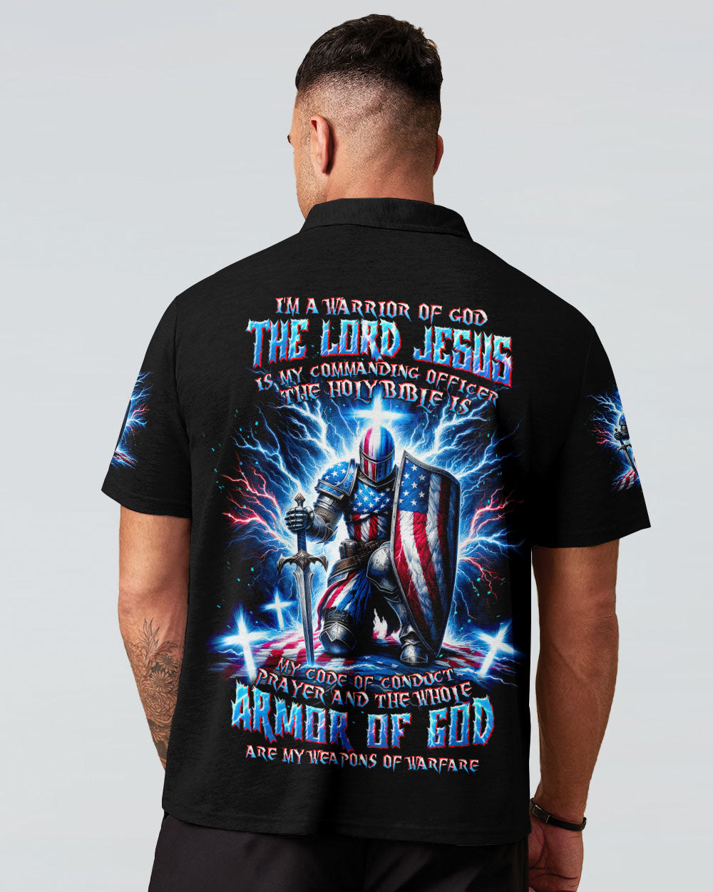 I'm A Warrior Of God Men's All Over Print Shirt - Tltw0510241