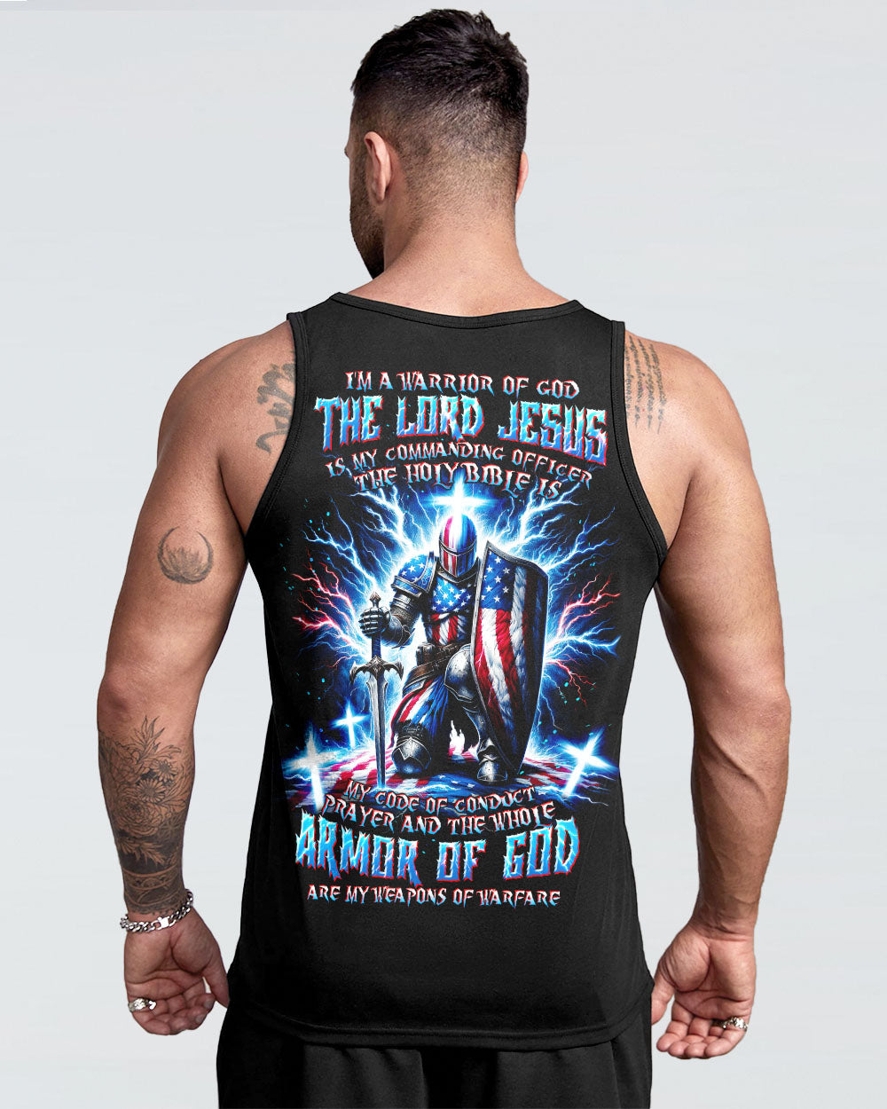 I'm A Warrior Of God Men's All Over Print Shirt - Tltw0510241