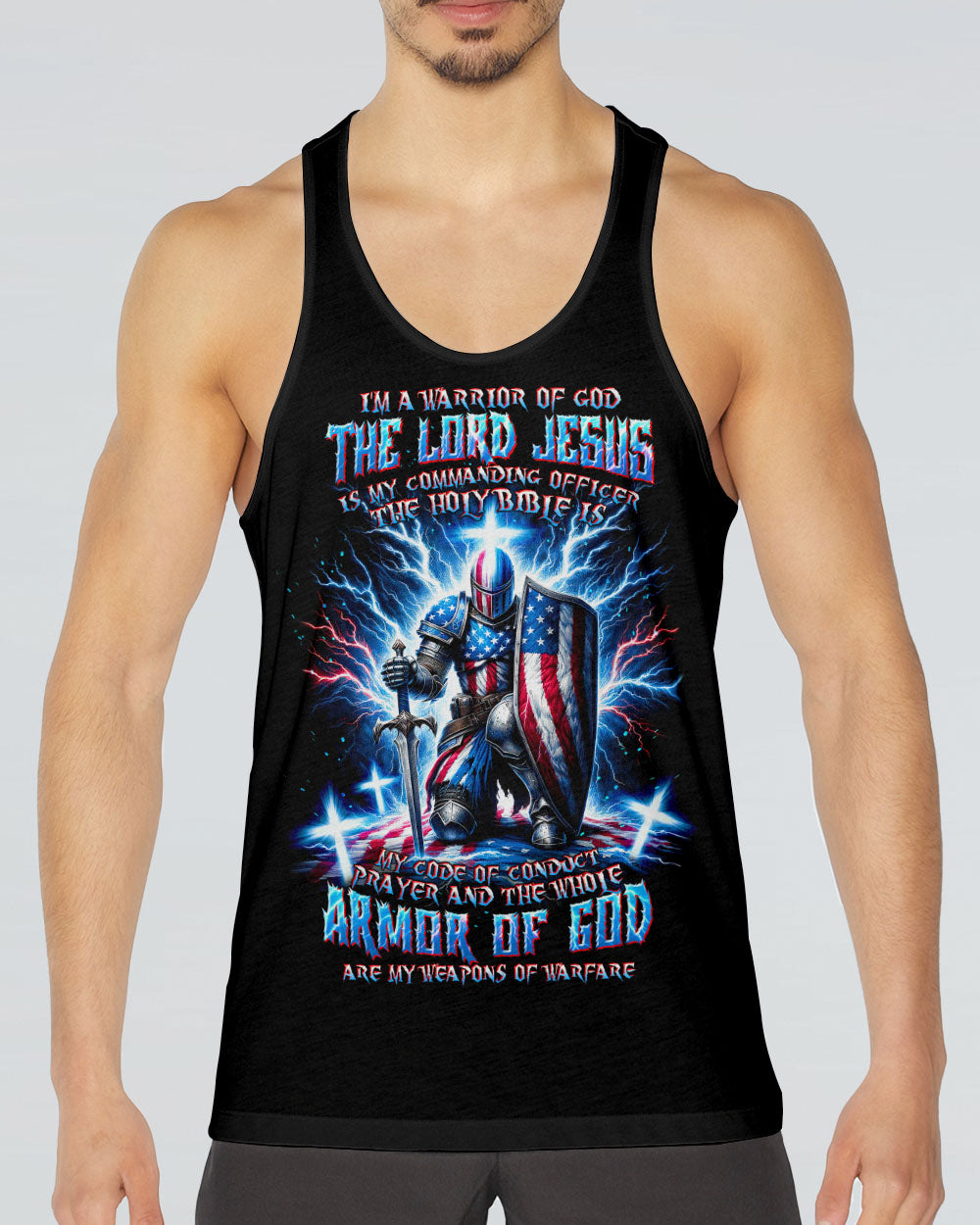 I'm A Warrior Of God Men's All Over Print Shirt - Tltw0510241