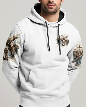 Not All Superheroes Wear Capes Mine Wore A Cross Men's All Over Print Shirt  - Tltw0511244