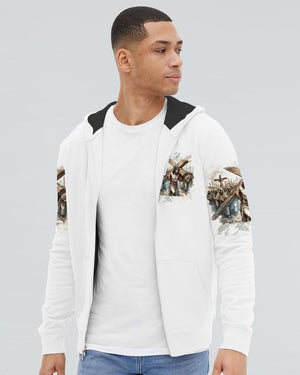 Not All Superheroes Wear Capes Mine Wore A Cross Men's All Over Print Shirt  - Tltw0511244