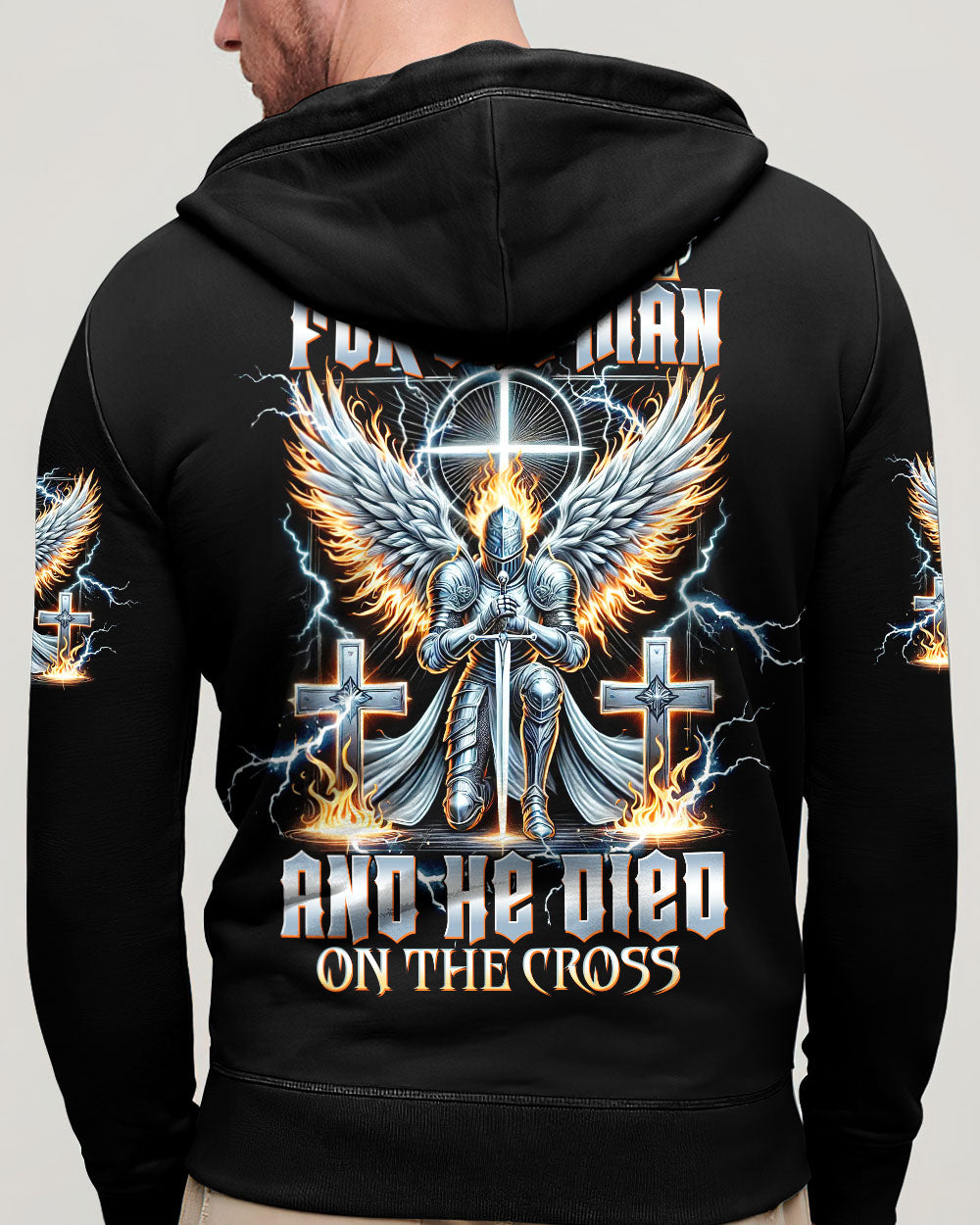 I Only Kneel For One Man Warrior Men's All Over Print Shirt - Tltw0512243