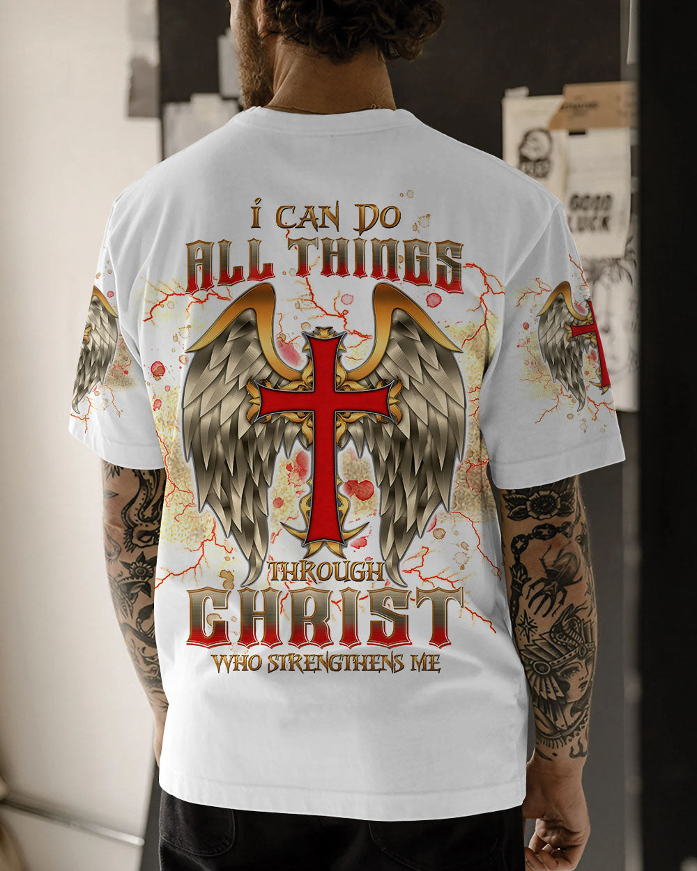 I Can Do All Things Men's All Over Print Shirt - Tltw0708243