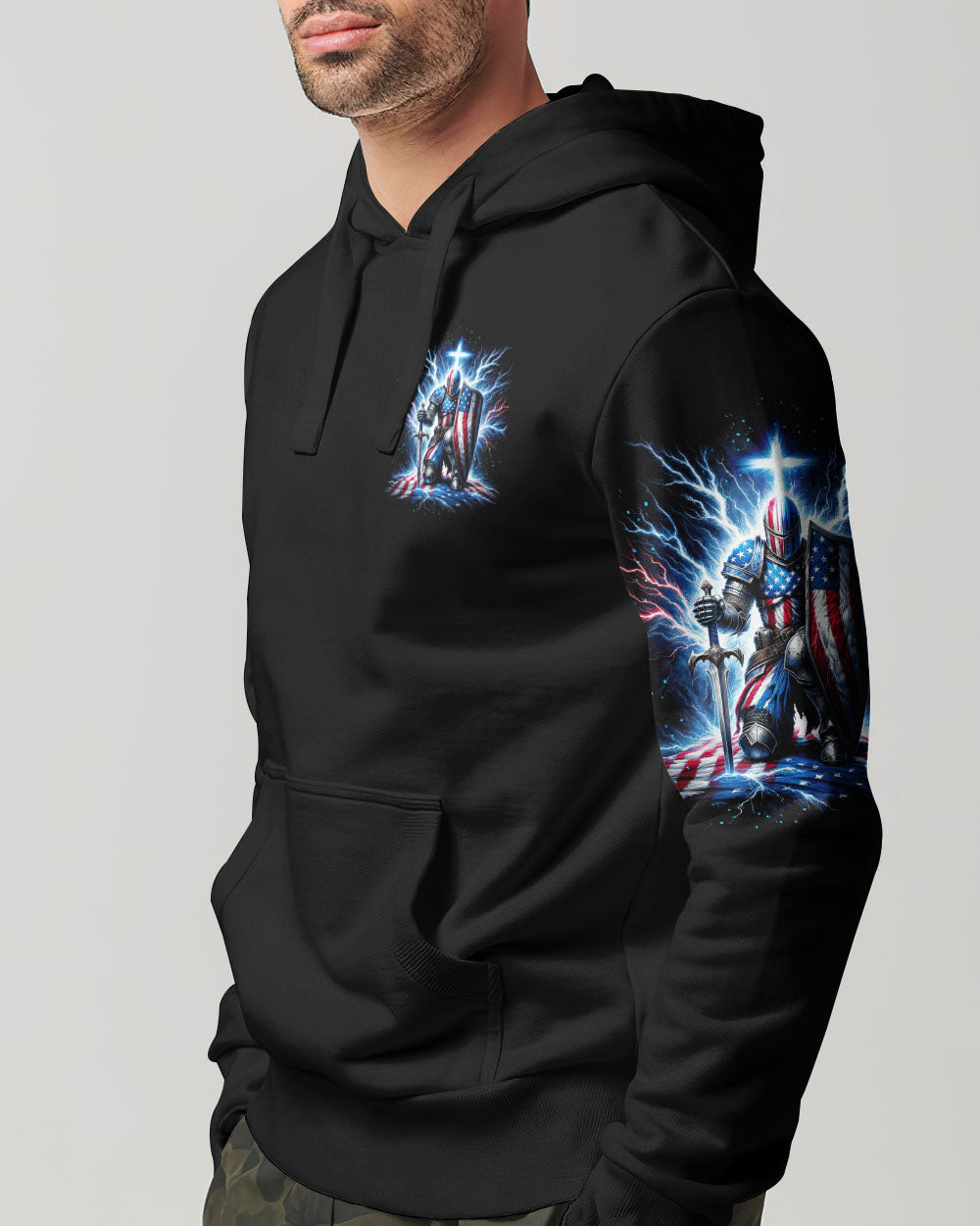 No Matter The Storm Warrior Men's All Over Print Shirt - Tltw1512233