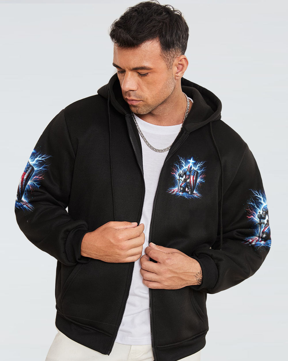 No Matter The Storm Warrior Men's All Over Print Shirt - Tltw1512233