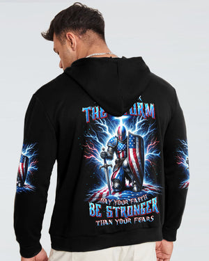 No Matter The Storm Warrior Men's All Over Print Shirt - Tltw1512233