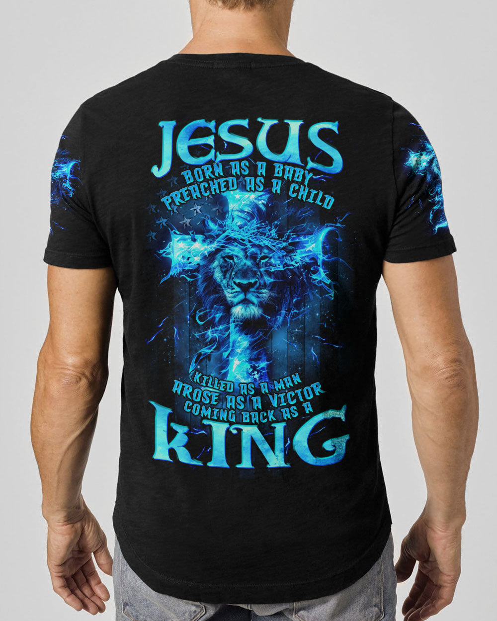 Coming Back As A King Lion Men's All Over Print Shirt - Tltw1604245