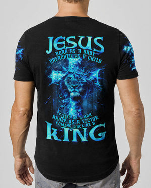 Coming Back As A King Lion Men's All Over Print Shirt - Tltw1604245