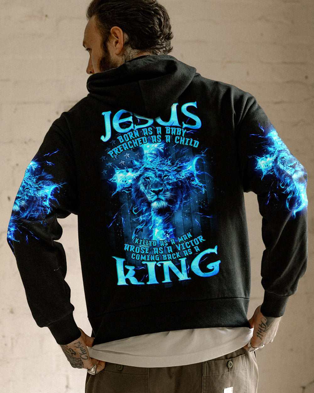 Coming Back As A King Lion Men's All Over Print Shirt - Tltw1604245