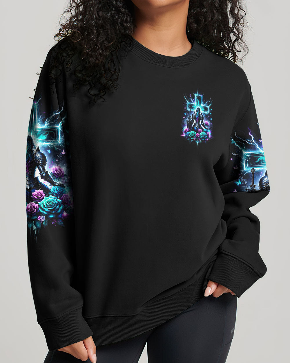 I Can Do All Things Through Christ Warrior Women's All Over Print Shirt - Tltw1612233